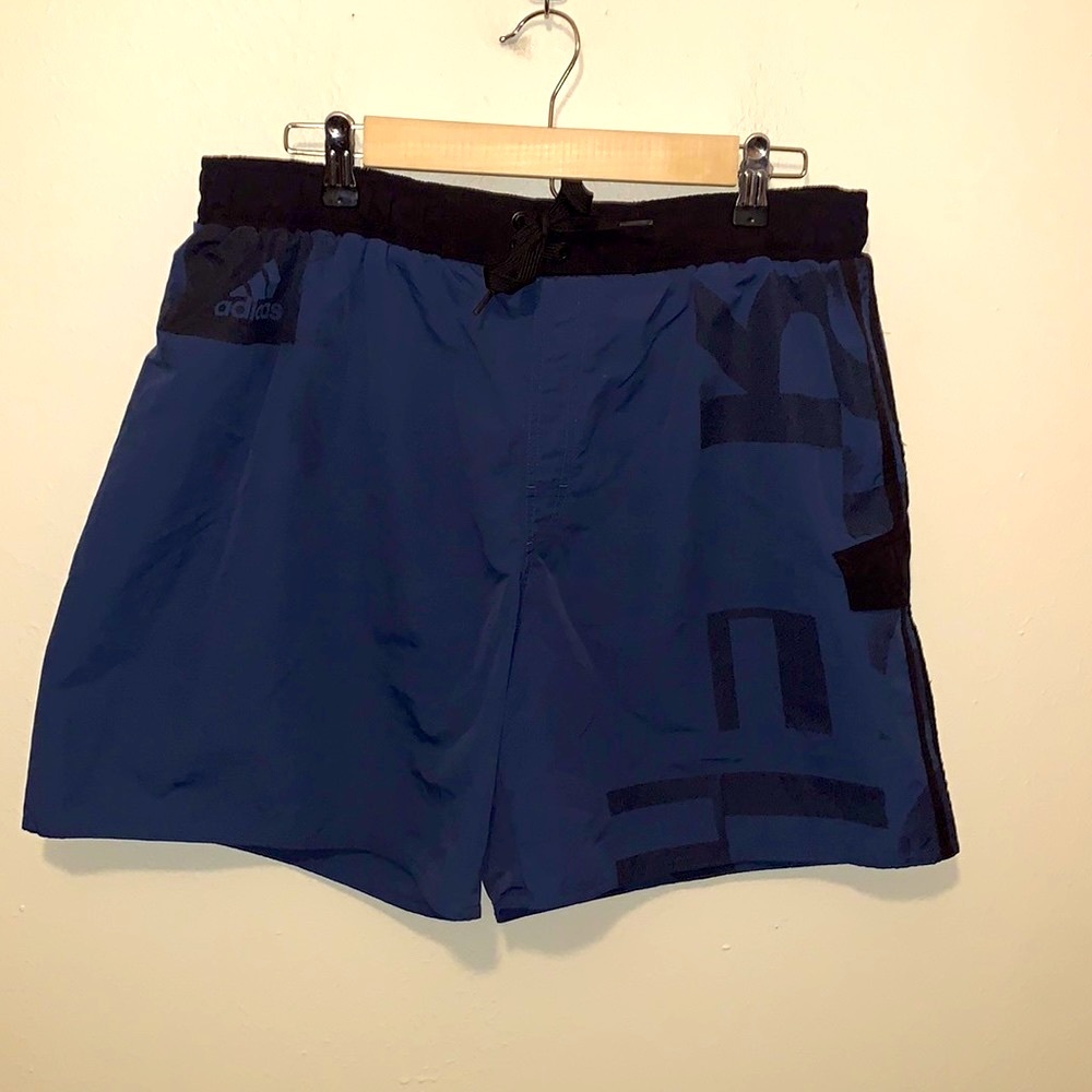 Adidas Blue Swim Trunks